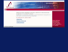 Tablet Screenshot of dirksen-opleidingen.nl